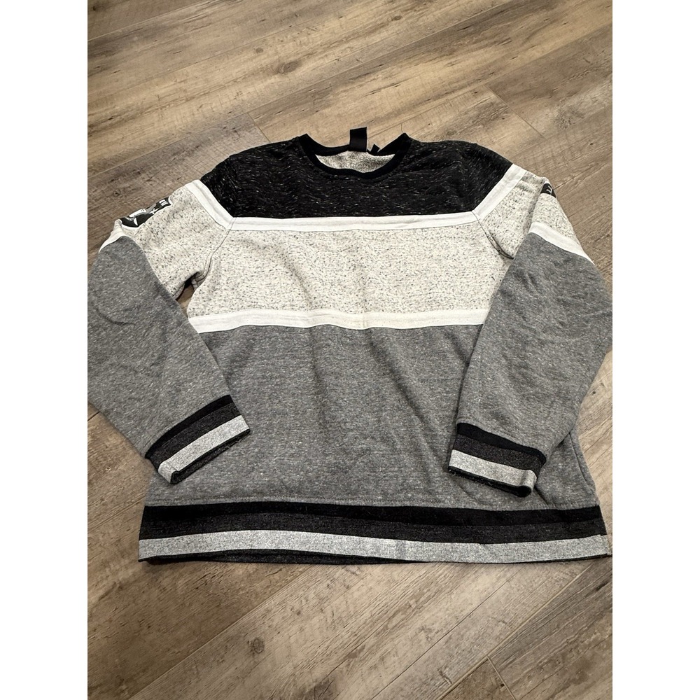 Raiders NFL Team Pullover Sweater Women's XL‎ Team Apparel Color Block